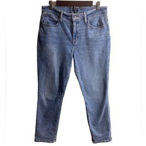J Crew Womens Size 29‎ Slim Boyfriend Mid Rise Medium Wash Denim Blue Jeans